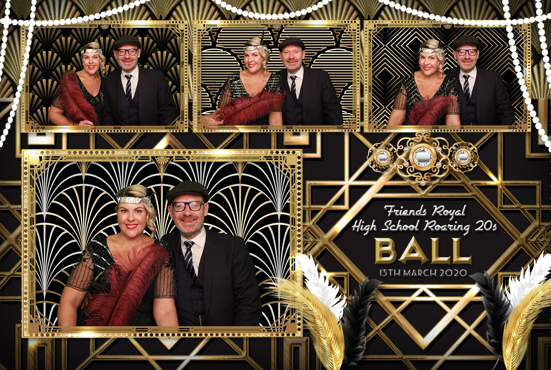 Friends Royal High School Roaring 20s Ball | View more photos from the event at gallery.myphotoboothexperience.co.uk/u/MyPhotoBoothExperienceLtd/Friends-Royal-High-School-Roaring-20s-Ball